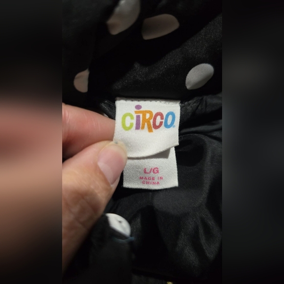 Circo girls winter vest sz large black - Picture 3 of 3